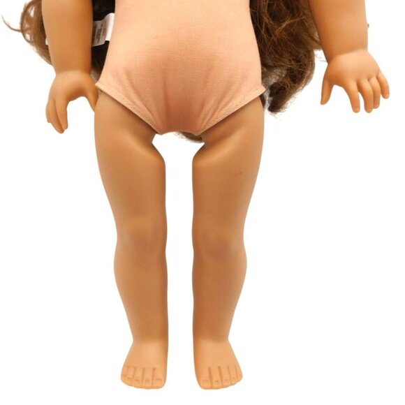 American Girl GOTY Saige 18" Doll with Meet Dress and Book 2013 Retired - Picture 4 of 16